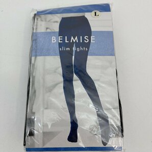 2904 BELMISE slim leggings Lサイズ 3足セット ベルミス スリムレギンス 着圧 スパッツ タイツの画像2