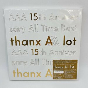 2920 【初回生産限定盤】5CD AAA ベストアルバム AAA 15th Anniversary All Time Best thanx AAA lot 特典付豪華スペシャルパッケージ