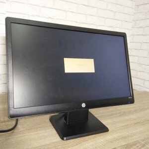 4042 【通電のみ】HP W2072a 20インチ 液晶モニター ディスプレイ LED液晶 1600×900 ブラック MONITOR 電源コードのみ