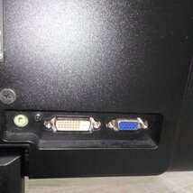 4042 【通電のみ】HP W2072a 20インチ 液晶モニター ディスプレイ LED液晶 1600×900 ブラック MONITOR 電源コードのみ_画像7