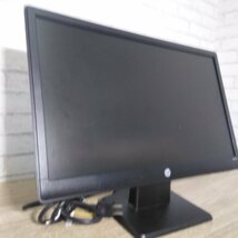 4042 【通電のみ】HP W2072a 20インチ 液晶モニター ディスプレイ LED液晶 1600×900 ブラック MONITOR 電源コードのみ_画像2