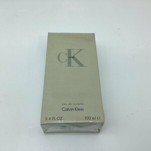 4175 [ не использовался ]ck CALVIN KLEIN Calvin Klein 100ml 3.4 FL OZ eau de toilette CK One o-doto трещина 