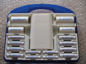  postage cheap carrying easy to do SANYO Eneloop charger set N-TGN0112BST ⑯ capacity has confirmed junk treatment 