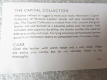SALE 安い　世界の名品　Hartmann ハートマン　大人の長財布　本革製　黒色_画像9