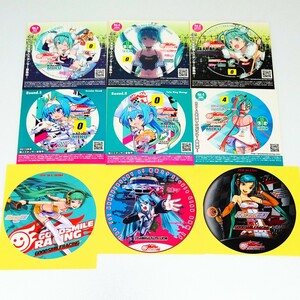 初音ミク レーシングミク 非売品 ステッカー セット