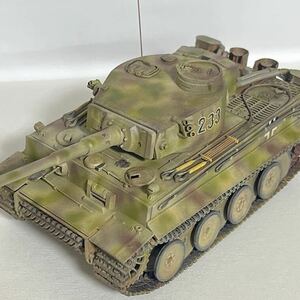 タミヤ　1/48 ドイツ 重戦車　ティーガー1 初期生産型　完成品　塗装済　タイガー　プラモデル　