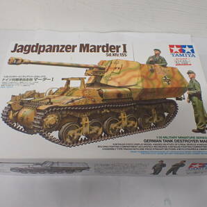 YH562【未使用品】マーダーⅠ 1/35 Jagdpanzer Marder I ミリタリーミニチュアシリーズ No.370 ドイツ 対戦車自走砲 マーダーI プラモデルの画像1