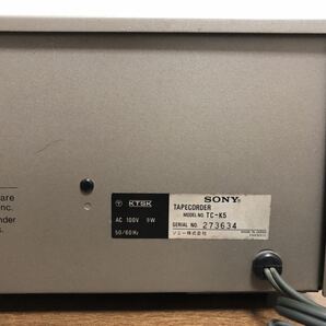 【通電OK】SONY ソニー TC-K5 カセットデッキ の画像9