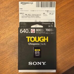 【新品未開封】SONY　ソニー　CFexpressカード　CEA-G640T [640GB]