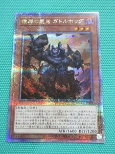 『遊戯王』　QCCU-JP142　25thシークレット　彼岸の悪鬼 ガトルホッグ　②