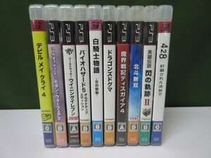 ジャンク　PS3ソフト　10本セット　動作未確認　①