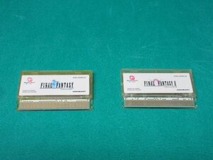  WonderSwan Final Fantasy 1 *2 set soft only ①