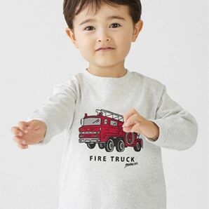 petit main，プティマイン商品名:【プティプラ】ＢＯＹＳ長袖Ｔシャツ