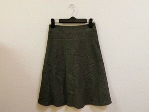 (28543)UNTITLED flair skirt gray series size 0 USED