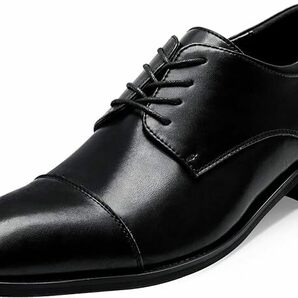 [VARNIC] ビジネスシューズ メンズ スニーカー 革靴 紳士靴 通気 防水高級レザー ウォーキング 歩きやすい 防滑の画像1