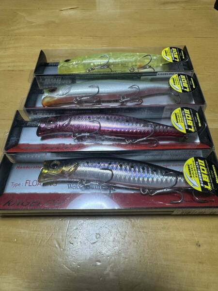 Megabass カゲロウ124Fなど　未使用品11個