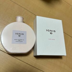 イグニス イオ　レディ ローズ　 オーデコロン+ ボディコロンUV