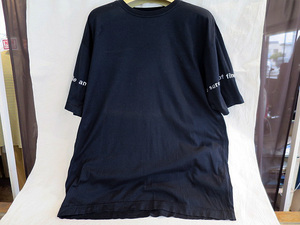 santafe サンタフェ メンズ Tシャツ ブラック 刺しゅう 大判刺しゅう バック刺しゅう インパクト大 サイズ4 USED