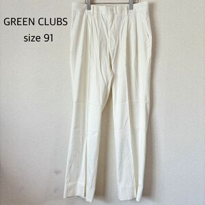 GREEN CLUBS メンズ スラックス 大きいサイズ ゴルフウェア ボトムス