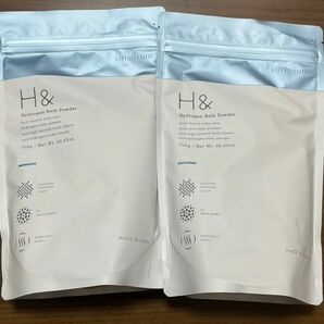 H& アッシュアンド　水素入浴剤 750g 2個セット