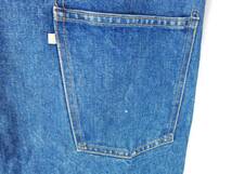 ■WESTOVERALLS ウエストオーバーオールズ / 803W WIDE DENIM BIO BLUE / 日本製 / メンズ / インディゴ ワイド デニムパンツ size 30_画像8