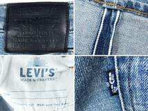 ■LEVI'S リーバイス MADE & CRAFTED メイド&クラフテッド 511 SLIM / メンズ / ストレッチ スリム セルビッチ デニムパンツ W30 L32_画像4