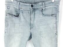 ■G-STAR RAW ジースターロウ / D-STAQ 3D SLIM / メンズ / グレー ダメージ加工 ストレッチ 3D スリムフィット デニムパンツ W32 L32_画像5