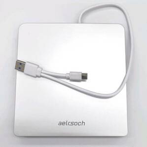 ★【在庫処分価格】ａｅｌｒｓｏｃｈ ブルーレイドライブ 外付け プレーヤー dvd ブルーレイ対応 USB-A+Type-c ☆C04-362aの画像2