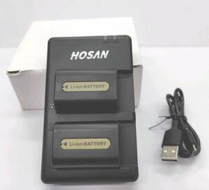 ★【在庫処分価格】HOSAN NP-FH50 純正互換 バッテリー 2個 対応機種 Sony NP-FH50 対応機種 Sony HX100 A230 A290 A390☆T04-003a