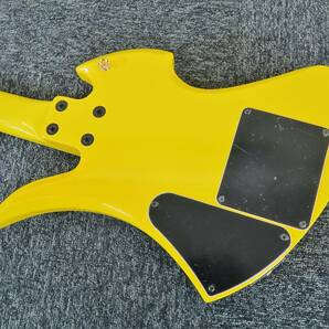 BURNY YH-JR HIDE Model ミニエレキギター(410 美品/FERNANDES/フェルナンデス/アンプ内蔵/モッキンバードタイプの画像2