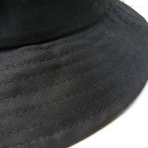 STUSSY/ステューシー バケット・ハット 帽子 ブラック/黒 USED/美品の画像4