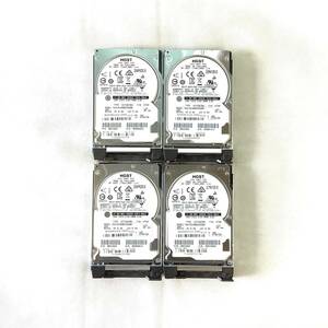 K6040266 HGST 900GB SAS 10K 2.5インチ NECマウンタ HDD 4点【中古動作品】