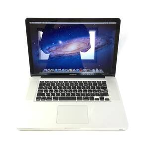K6041664 Apple MacBook Pro 15インチ A1286 1点 (Core i7/4GB/500GB)【通電OK、AC欠品】