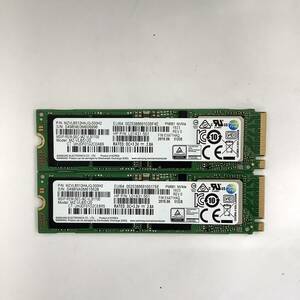 K60418153 SAMSUNG 512GB NVMe SSD 2点【中古動作品】