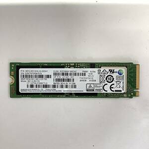 K60418154 SAMSUNG 512GB NVMe SSD 1点【中古動作品】