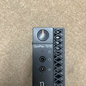 K6042376 DELL OptiPlex 7070 Micro 1点【通電OK、本体のみ、AC欠品】の画像6