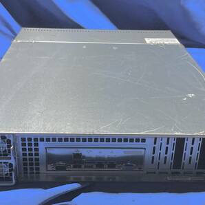 K60410208 SUPERMICRO 825-7(前端耳がない状態) 1点【通電OK、本体のみ、複数出品】の画像5