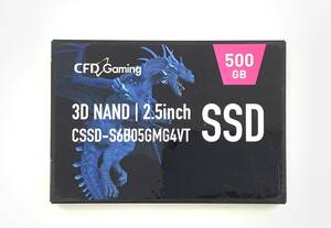 K6041236 CFD SATA 500GB 2.5インチ SSD 1点【中古動作品】