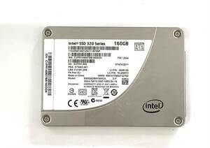 K6041233 Intel SATA 160GB 2.5インチ SSD 1点【中古動作品】