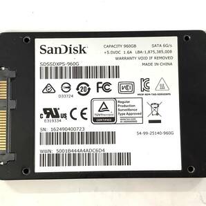 K6042434 SanDisk SATA 960GB 2.5インチ SSD 1点【中古動作品】の画像2