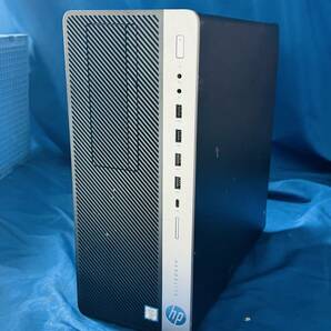 K60415200 HP EliteDesk 800 G5 TWR 1点※core i7 9th搭載可能【通電OK、本体のみ】の画像1