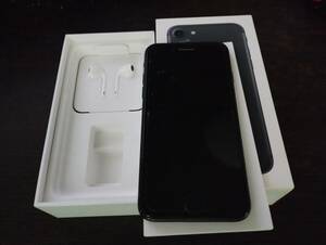 【中古】Apple iPhone 7 256GB ブラック アイフォン スマートフォン 動作確認 初期化済み 現状品