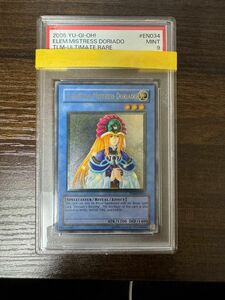 遊戯王　ELEMENTAL MISTRESS DORIADO　TLM-EN034　英語版　精霊術師ドリアード レリーフ　PSA9