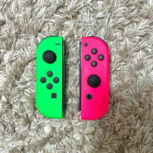 Nintendo switch Joy-Con ネオングリーン (L) ネオンピンク(R) ジョイコン ニンテンドースイッチ