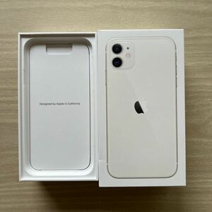 iPhone 11 箱 ホワイト64GB