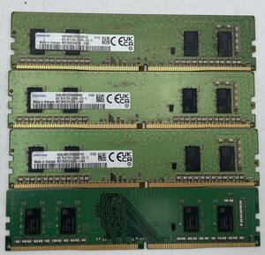 DDR4 3200 4GB メモリ 4枚 【U046】