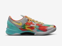 【新品・未使用・27.5】NIKE KOBE 8 PROTRO Venice Beach / ナイキ コービー プロトロ ベニスビーチ US9.5 FQ3548-001 国内正規 黒タグ付き_画像7