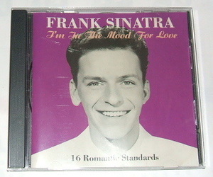 難あり FRANK SINATRA /I'm in the mood for love~ウォーターダメージ ケース割れ