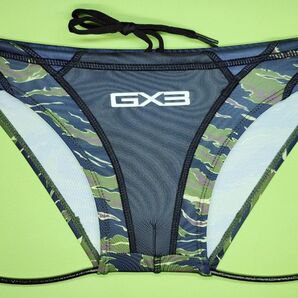 ☆新品☆S☆ GX3 GLOSS TOUCH DX カモフラージュ 迷彩柄 SPLASH ビキニパンツ 競パン 競泳水着