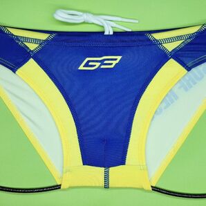 ☆新品☆M☆GX3 ジーバイスリー SPLASH SPORTS ビキニパンツ 競パン 競泳水着 ローライズ 透け防止パッドネイビー